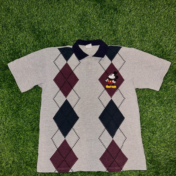 Vintage disney Mickey Mouse polo shirt size medium - Picture 1 of 4